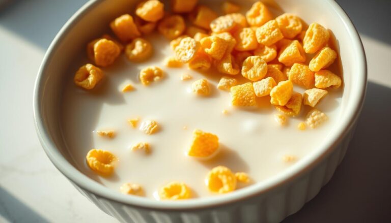 czy płatki kukurydziane z mlekiem tuczą