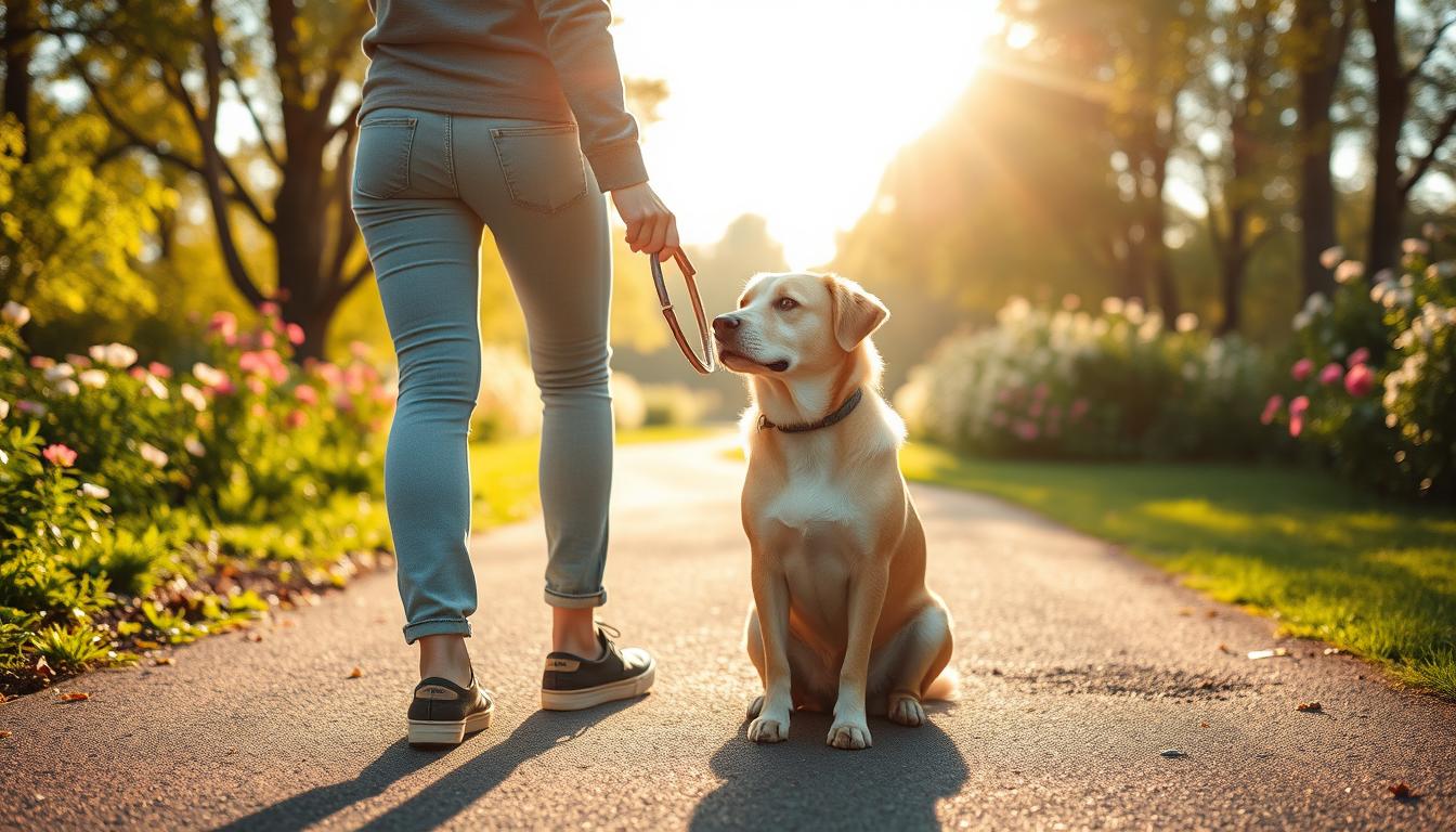 Jak uspokoić psa na spacerze