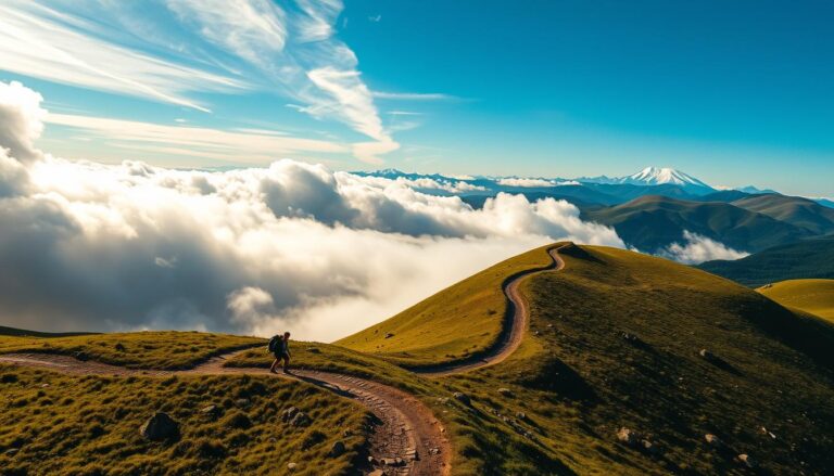 Spacer w chmurach w Polsce