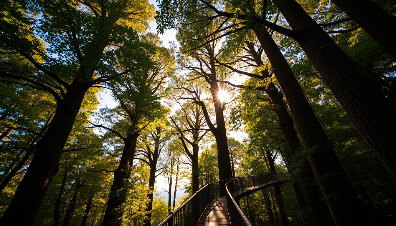 Spacer w koronach drzew Karpacz