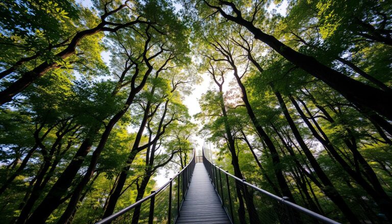 Spacer w koronach drzew Warszawa