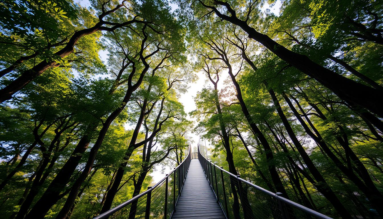 Spacer w koronach drzew Warszawa