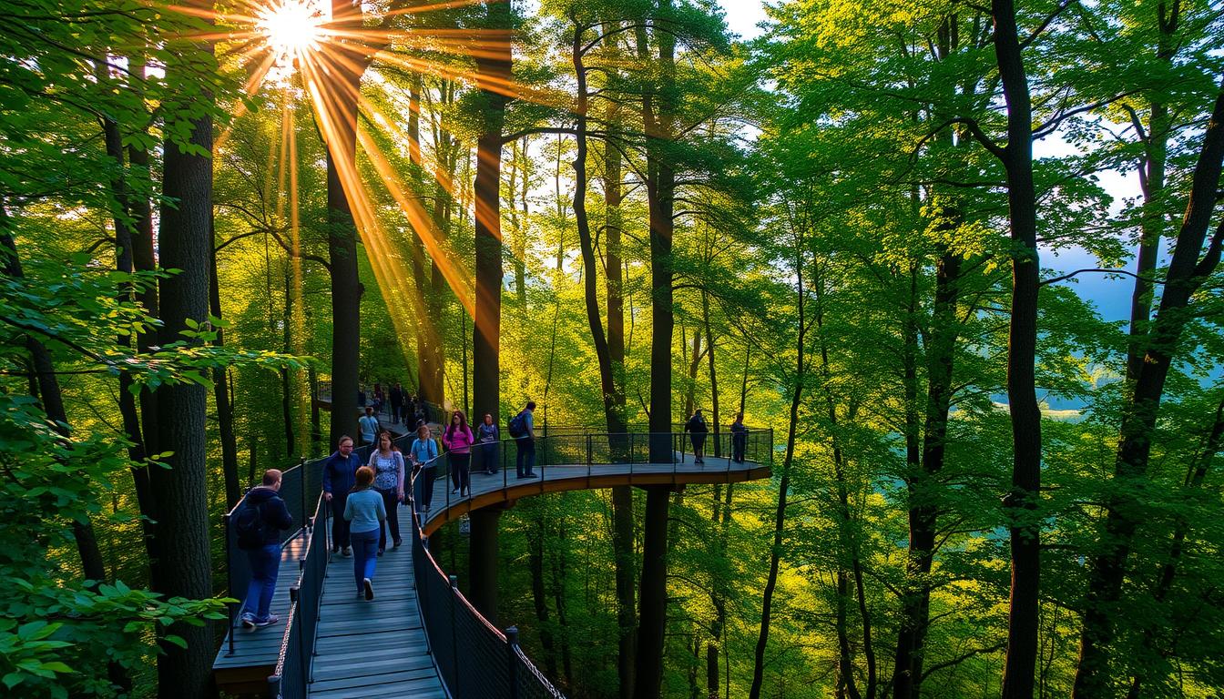 Spacer w koronach drzew Zakopane