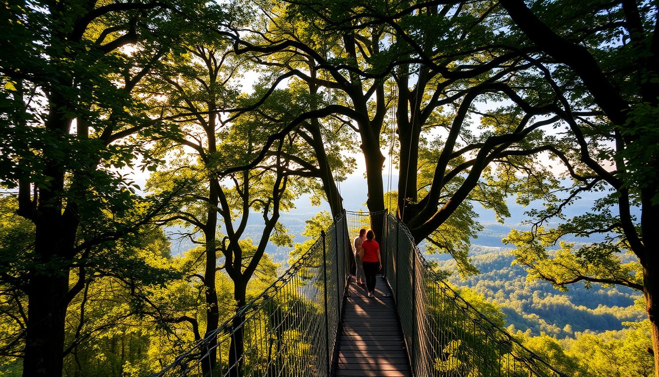 Spacer w koronach drzew Zdziar