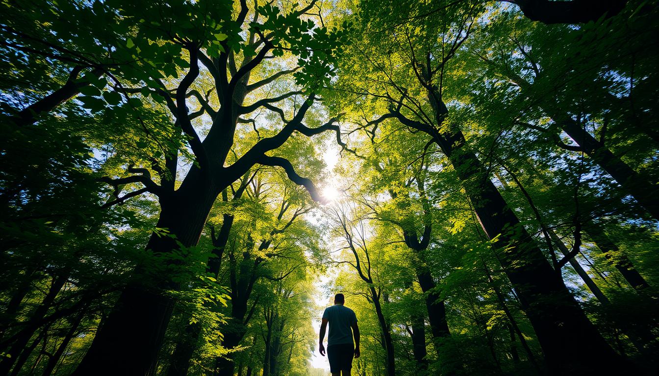 Spacer w koronach drzew