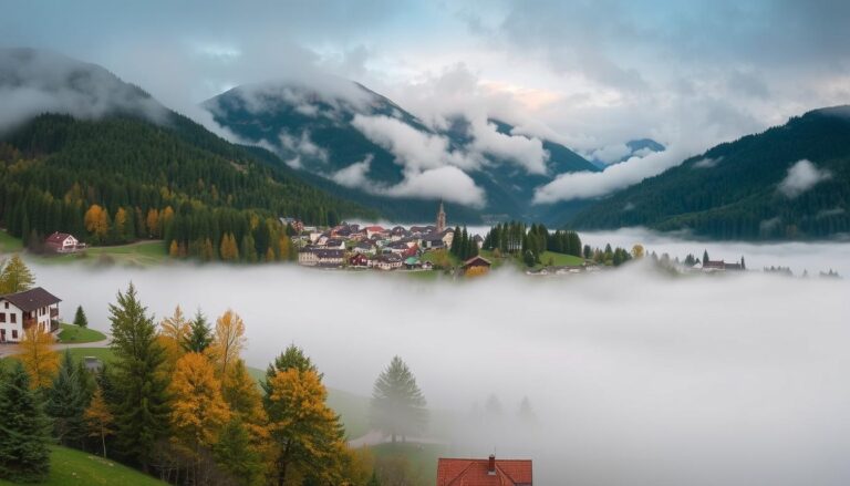 Świeradów-Zdrój spacer w chmurach