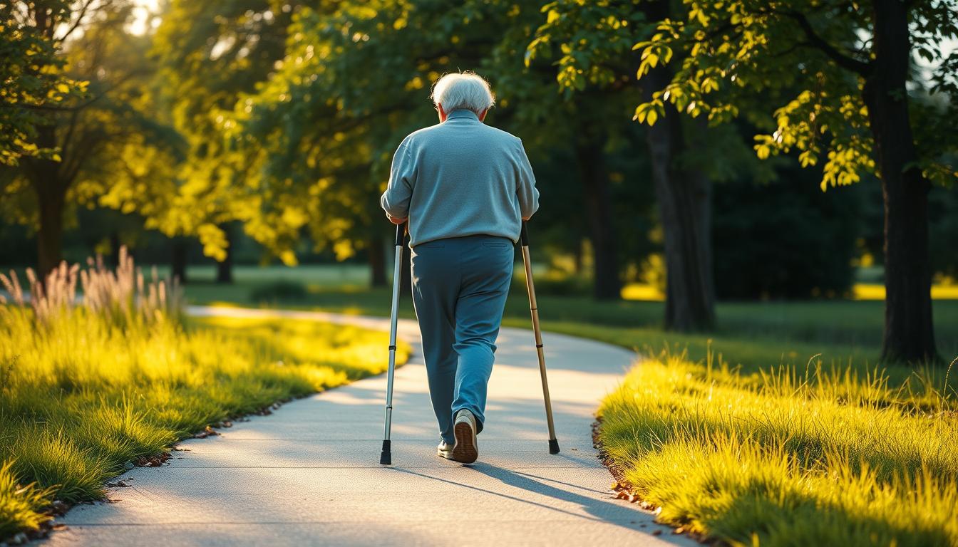 Zwyrodnienie stawu biodrowego a spacery