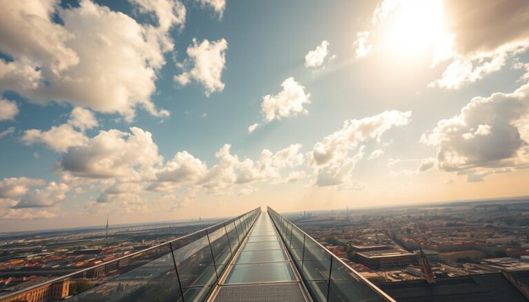 Spacer w chmurach Poznań