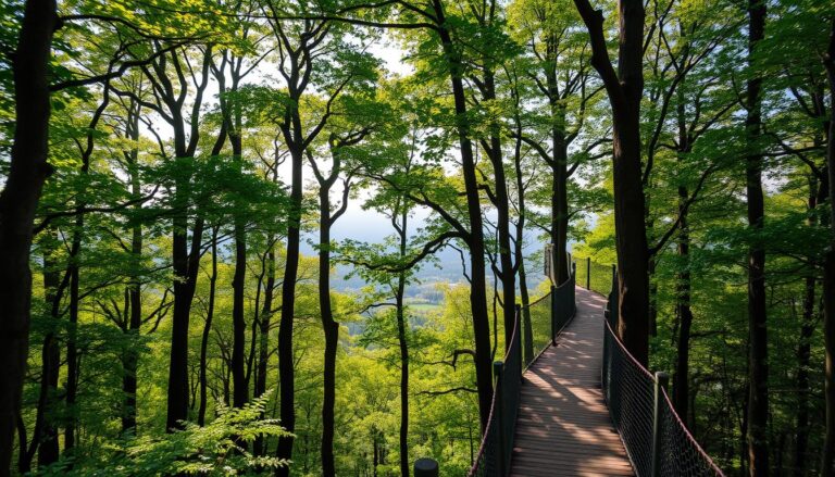 Spacer w koronach drzew Kotlina Kłodzka