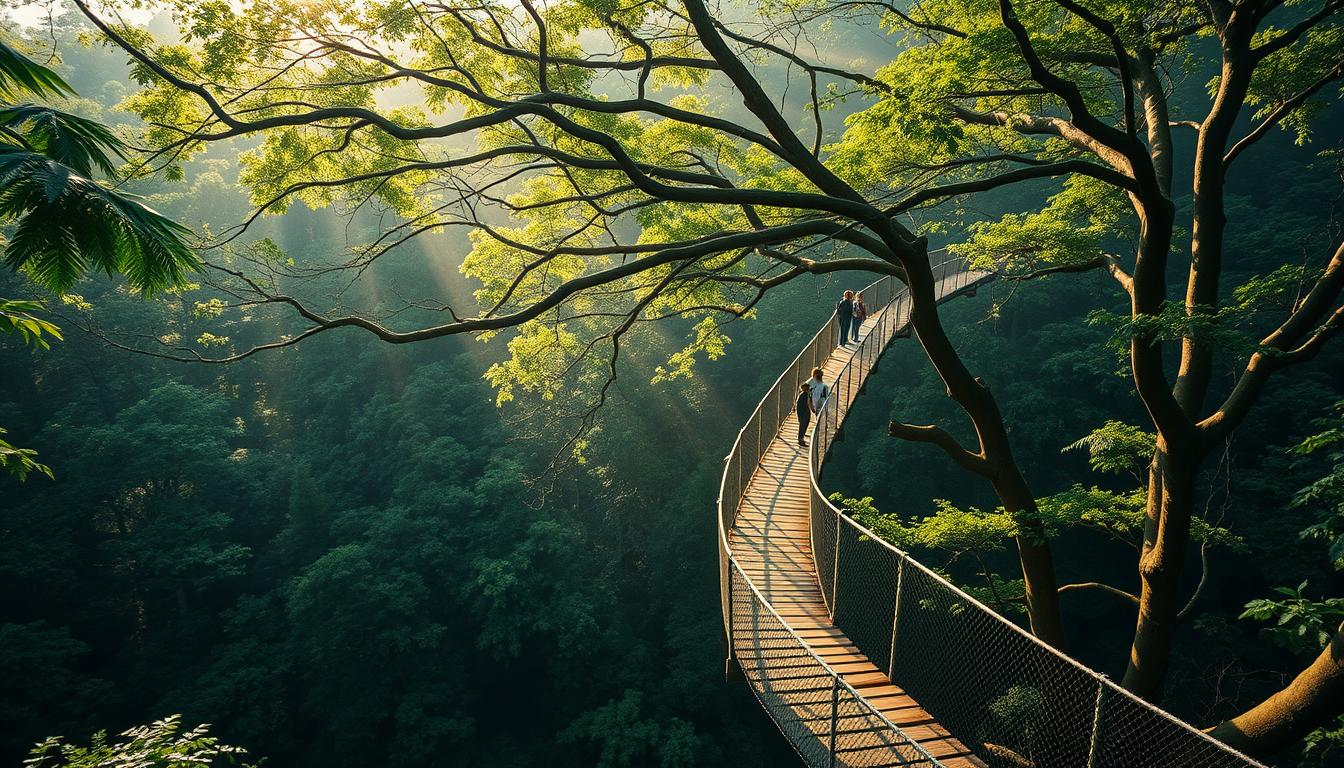 Spacer w koronach drzew Niemcy